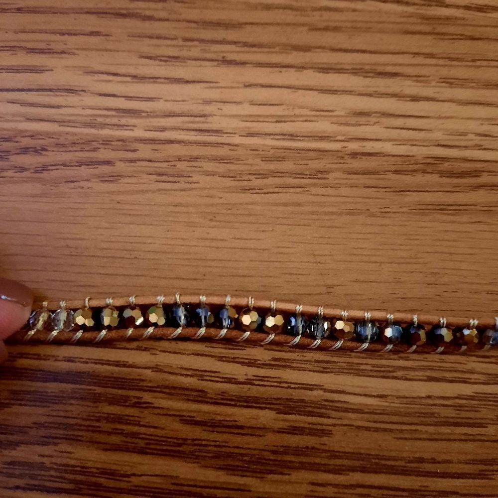 VICTORIA EMERSON Beaded Wrap Bracelet BOHEMIAN! - Picture 6 of 9